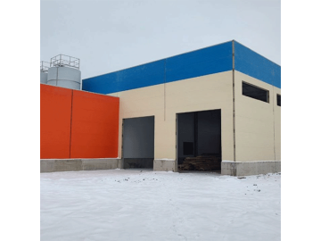 Стеновые сэндвич панели RAL1015-5005