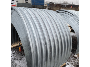 Арочный профнастил оцинкованный