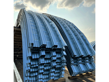 Арочный профнастил оцинкованный