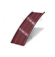 Арочный фальц профилированный 550-0,5 Quarzit lite RAL 3005