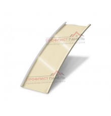 Арочный фальц гладкий 550-0,5 Satin RAL 1015