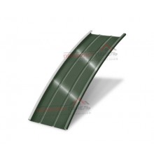 Арочный фальц профилированный 550-0,5 Velur20 RAL 6020