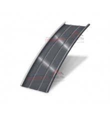 Арочный фальц профилированный 550-0,5 Velur20 RAL 7024