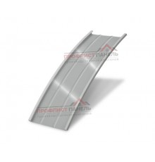 Арочный фальц профилированный 550-0,5 Satin RAL 9006