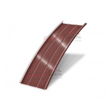 Арочный фальц профилированный 550-0,5 Satin RAL 3009