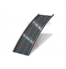 Арочный фальц профилированный 550-0,5 Quarzit Pro Matt RAL 7016