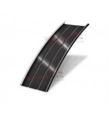 Арочный фальц профилированный 550-0,5 Velur20 RAL 8022