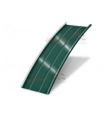 Арочный фальц профилированный 550-0,5 Satin RAL 6005