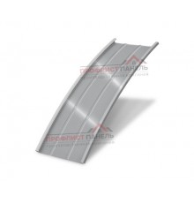 Арочный фальц профилированный 550-0,5 Satin RAL 7004