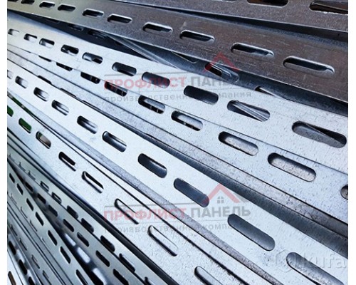 Перфорированная полоса ПП30 2,0-30x2000 мм, из нержавеющей стали