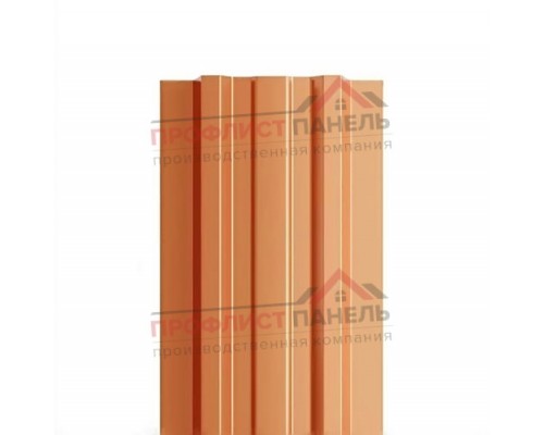 Штакетник металлический LIGHT-T 16,5х99-0.5 AGNETA Copper/Copper