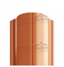 Штакетник металлический EVO-O 19х126-0.5 AGNETA Copper/Copper