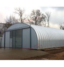 Разборный ангар модель S 9.1x4.5, 3.8x3.6, 4.0