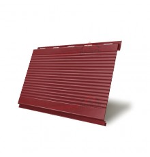 Вертикаль 0,2 gofr 0,45 PE с пленкой RAL3011 коричнево-красный