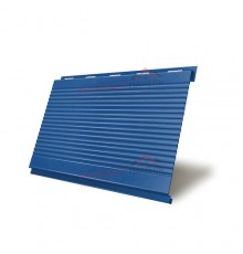 Вертикаль 0,2 gofr 0,45 PE с пленкой RAL5005 сигнальный синий
