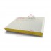 Акустическая стеновая сэндвич-панель из минеральной ваты, ширина 1000 мм, толщина 250 мм, 0.5/0.5, RAL9003