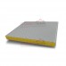 Акустическая стеновая сэндвич-панель из минеральной ваты, ширина 1200 мм, толщина 200 мм, 0.5/0.5, RAL9006
