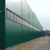 Акустическая стеновая сэндвич-панель из минеральной ваты, ширина 1200 мм, толщина 200 мм, 0.5/0.5, RAL6005