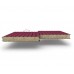 Стеновые сэндвич-панели из минеральной ваты, ширина 1160 мм, толщина 200 мм, 0.5/0.5, RAL3005