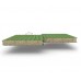 Стеновые сэндвич-панели из минеральной ваты, ширина 1200 мм, толщина 180 мм, 0.5/0.5, RAL6002