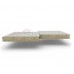 Стеновые сэндвич-панели из минеральной ваты, ширина 1160 мм, толщина 180 мм, 0.5/0.5, RAL7035