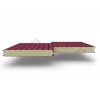 Стеновые сэндвич-панели из пенополиуретана, ширина 1200 мм, толщина 40 мм, 0.5/0.5, RAL3005