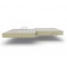 Стеновые сэндвич-панели из пенополиизоцианурата, ширина 1200 мм, толщина 100 мм 0.5/0.5, RAL7047