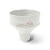 Воронка водосборная D100/300-0.5 Пластизол двухсторонний RAL9010