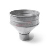 Воронка водосборная D350х150-0.5 Оцинкованный Без цвета Воронка водосборная D350х150-0.5 Оцинкованный Без цвета