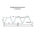 Профнастил Н153-840-1.3 Полиэстер RAL9006