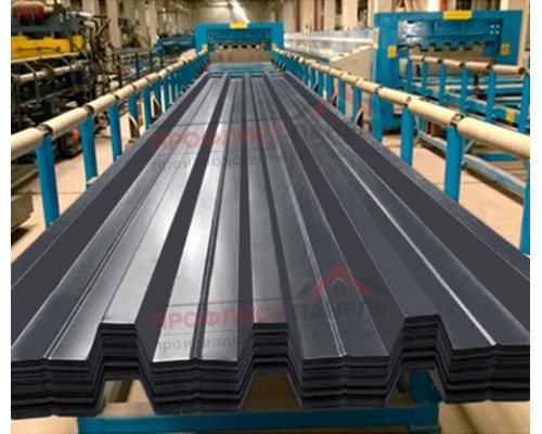 Профнастил Н57-900-0.5 Colorcoat Prisma RAL7024 Профнастил Н57-900-0.5 Colorcoat Prisma RAL7024