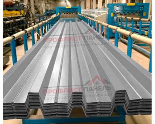Профнастил Н57-750-0.65 Полиэстер RAL7004 Профнастил Н57-750-0.65 Полиэстер RAL7004