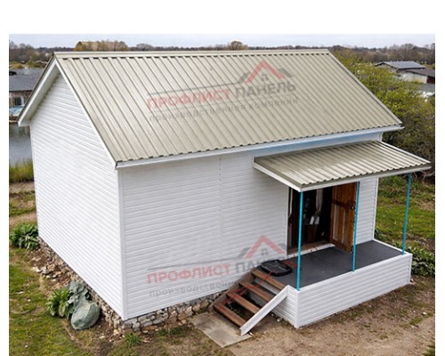 Профнастил НС44-1000-0.5 Полиэстер RAL1035