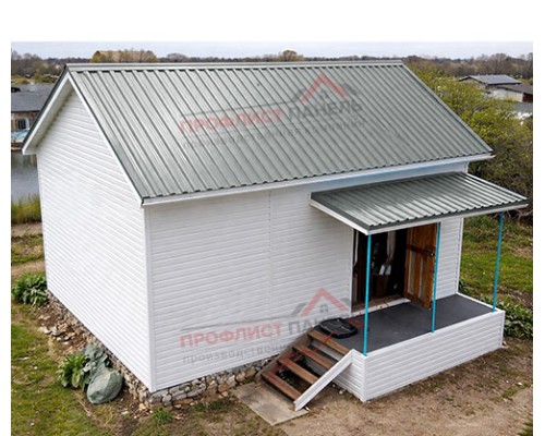 Профнастил НС44-1000-0.45 Полиэстер RAL7005