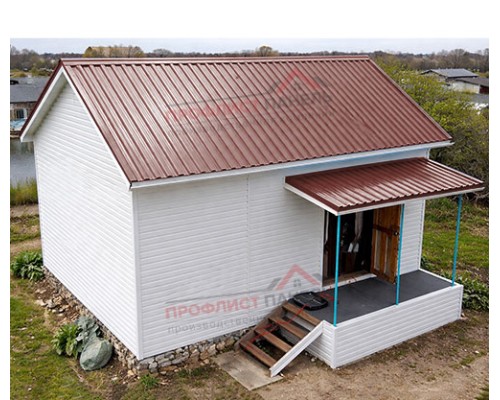 Профнастил НС44-1000-0.45 Полиэстер RAL3009