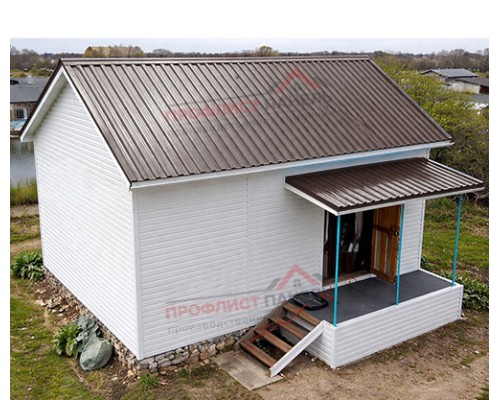 Профнастил НС44-1000-0.5 Colorcoat Prisma RAL8017