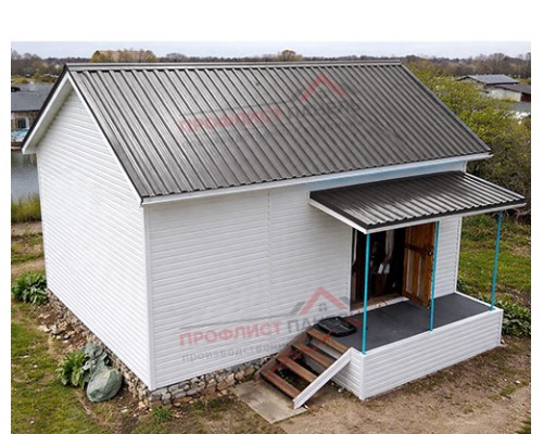 Профнастил НС44-1000-0.5 Viking RAL8019