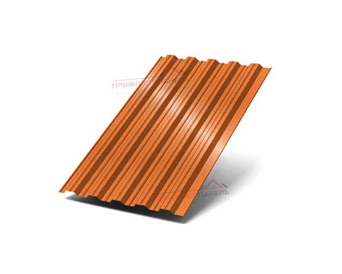 Профнастил НС44-1000-0.5 AGNETA Copper/Copper