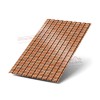 Профнастил С8-0.5, Ширина-1150мм, ECOSTEEL Кирпичная кладка