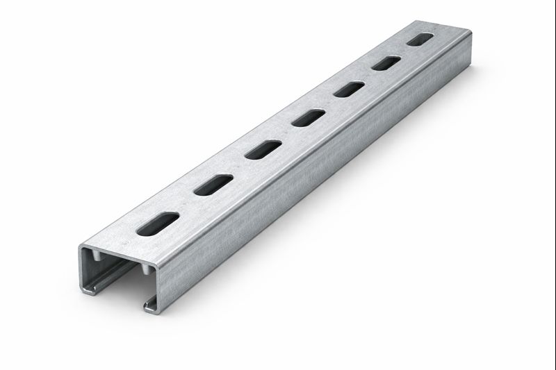 Перфорированный C-образный профиль — пример исполнения