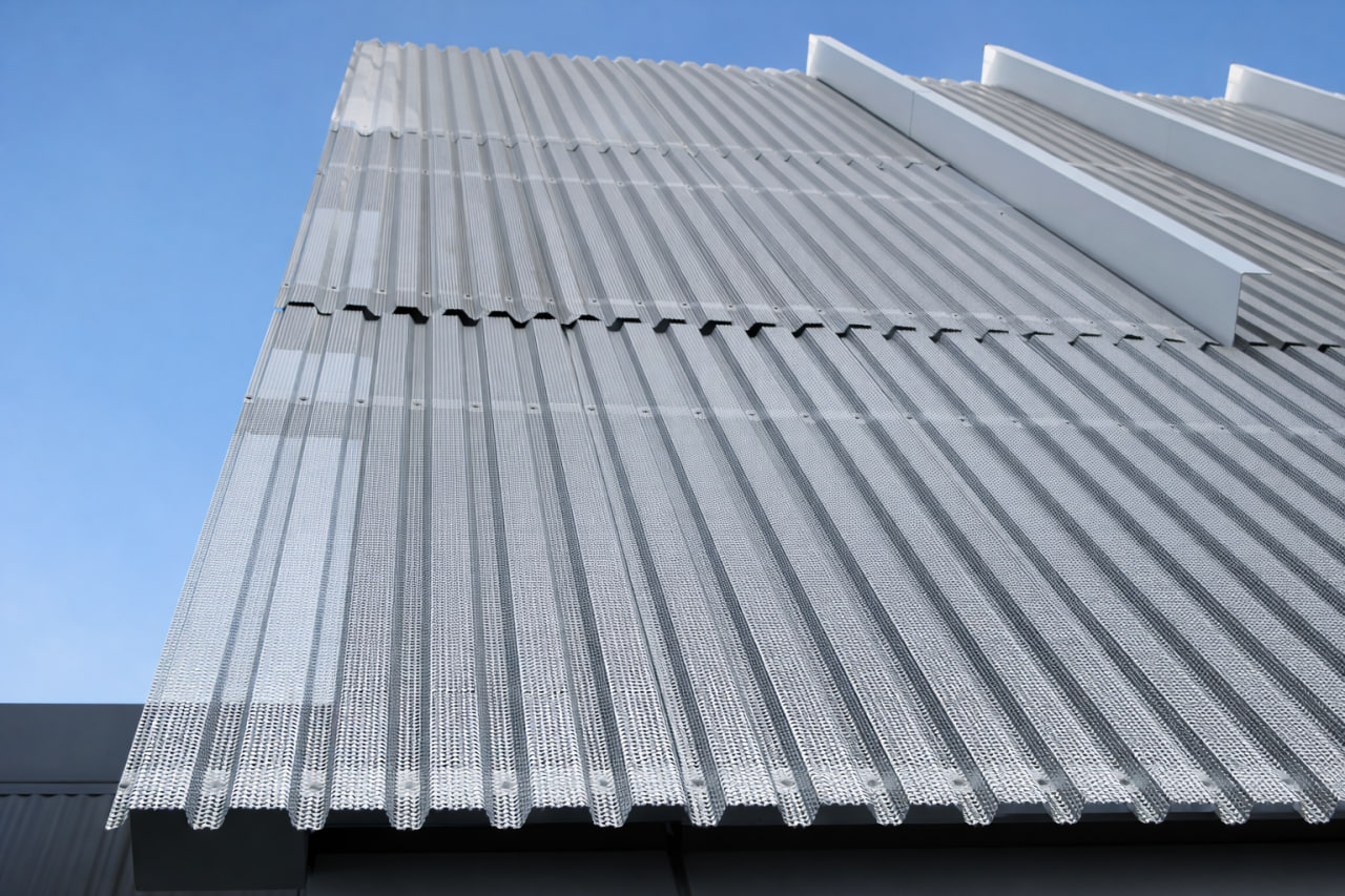 Профнастил Т-35 оцинкованный перфорированный в упаковке