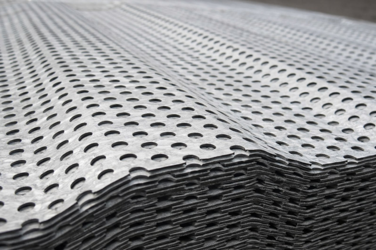 Профнастил Т-35 оцинкованный перфорированный в упаковке