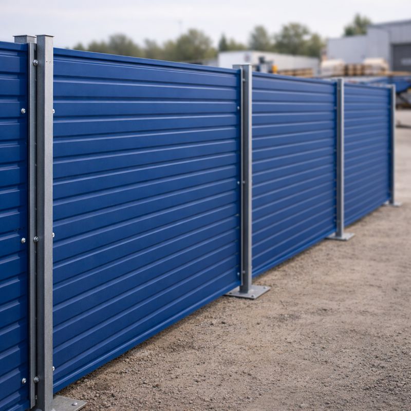 Монтаж профнастила Н57