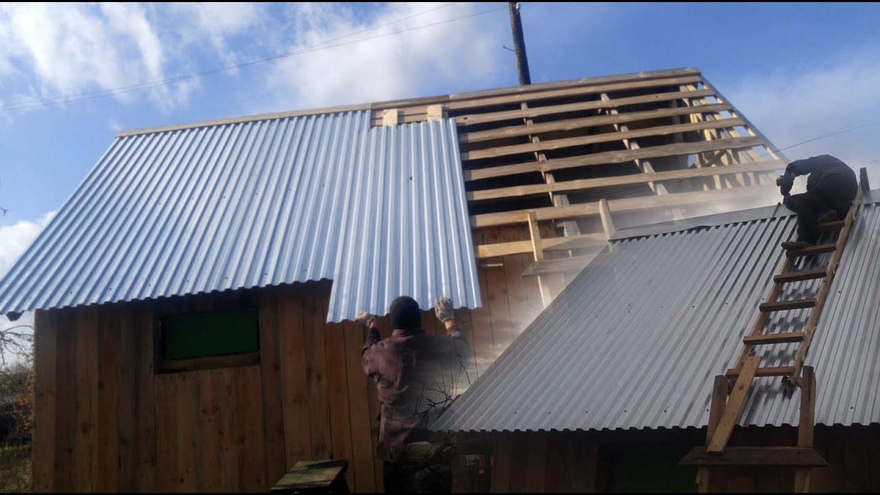 Профнастил Н57 в упаковке