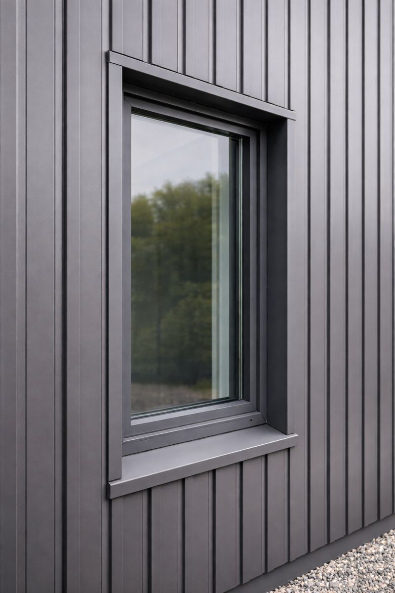 Применение сайдинга «Вертикаль» — пример объекта