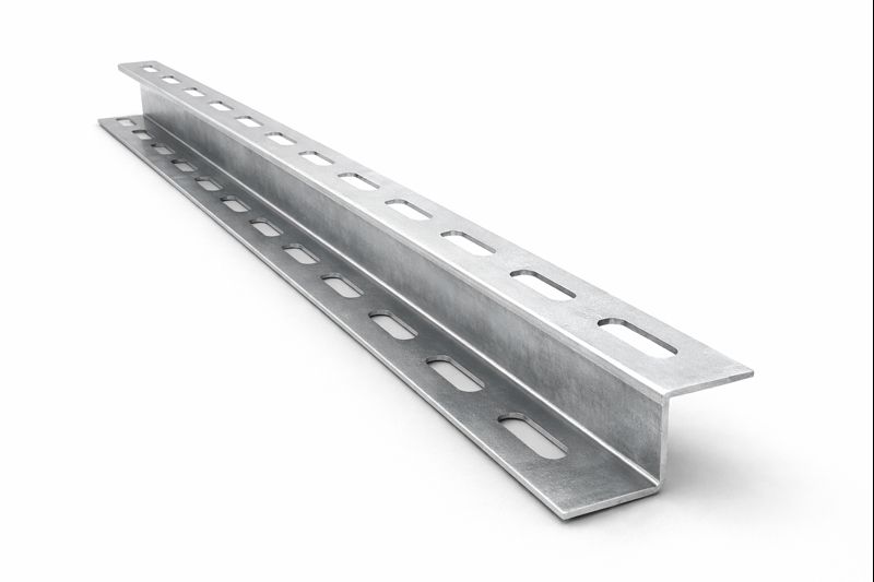 Z-образный профиль перфорированный — пример исполнения