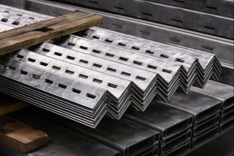 Применение Z-образного профиля перфорированного — пример объекта