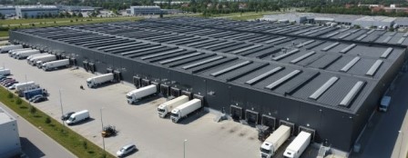 Кровля логистического центра из Н153