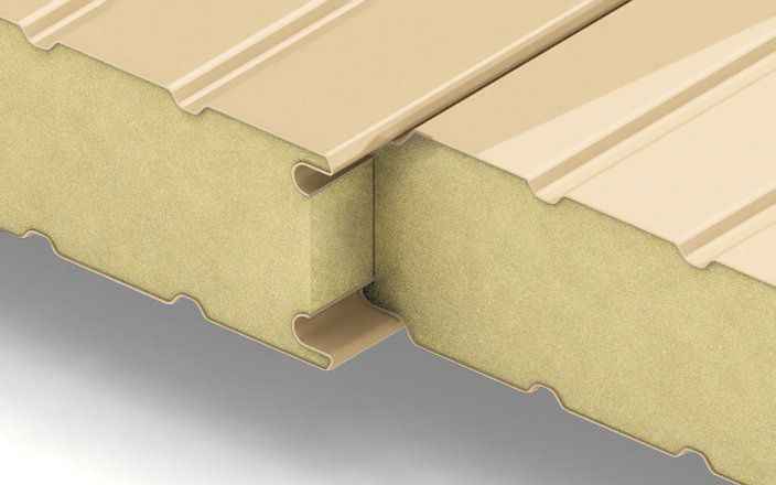 Стеновые сэндвич-панели PIR 100 мм