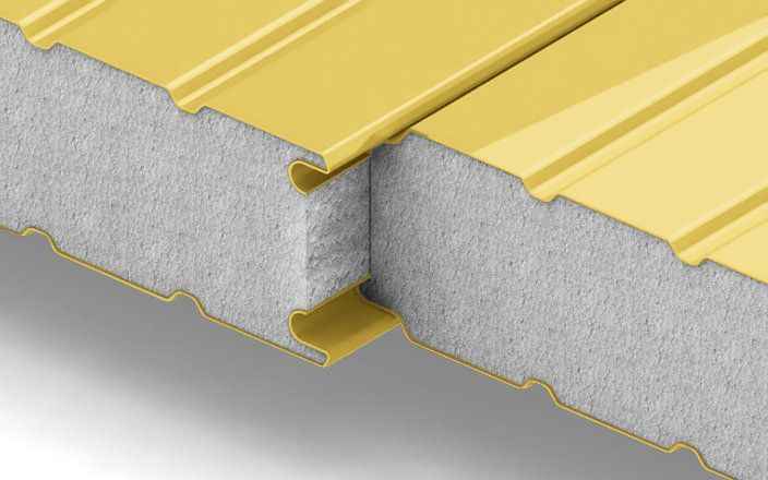 Стеновые сэндвич-панели EPS 100 мм